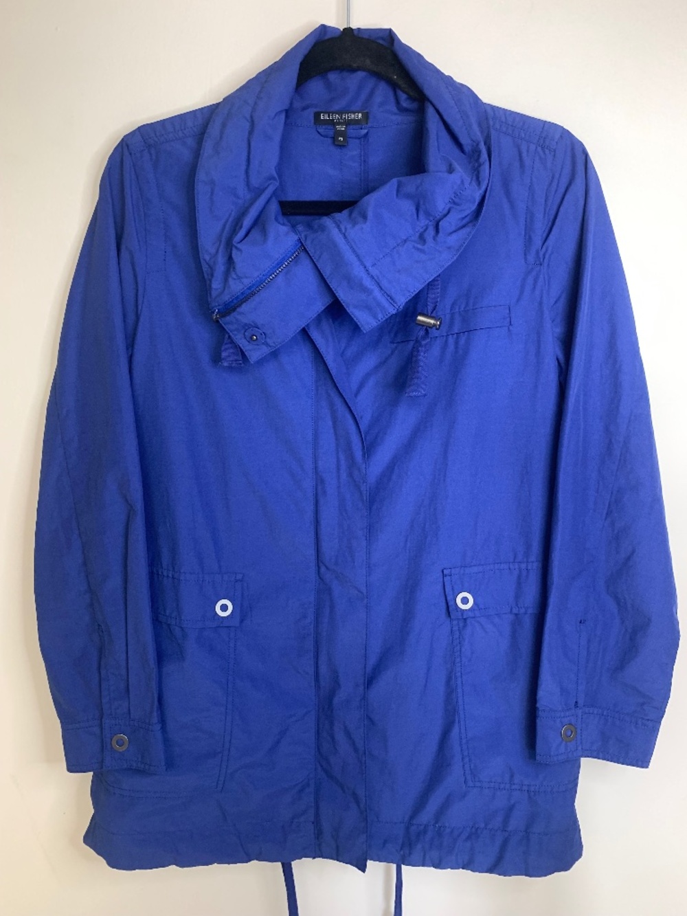 Eileen Fisher Blue Lightweight Jacket S